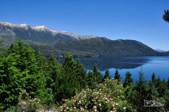As paisagens maravilhosas da patagônia andina argentina, na Ruta 40, região de El Bolsón
